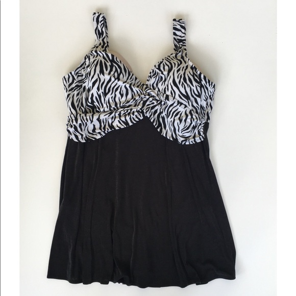 beach cabana plus size swimwear